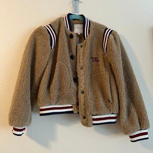 PEPE JEANS Kids Ariana Teen Sherpa Jacket Overcoat